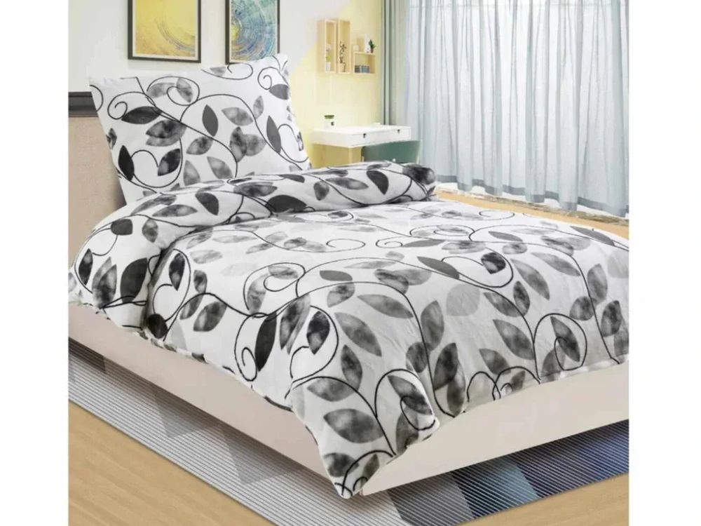 Mikroflanelové povlečení Edera grey