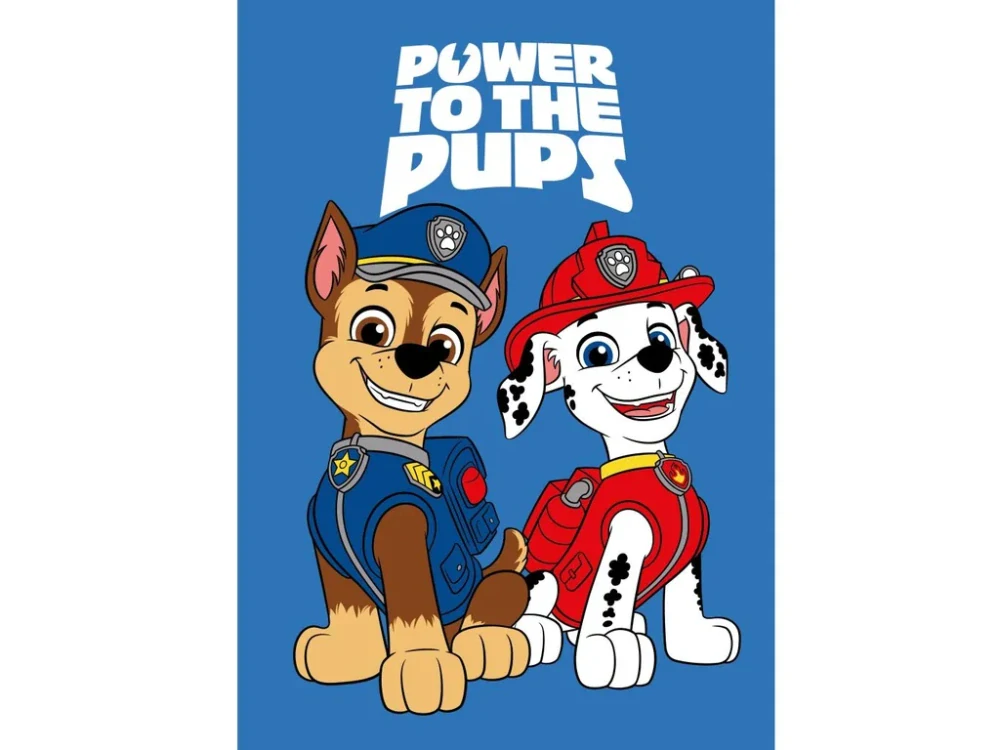 Dětská fleecová deka Tlapková Patrola Power Pups