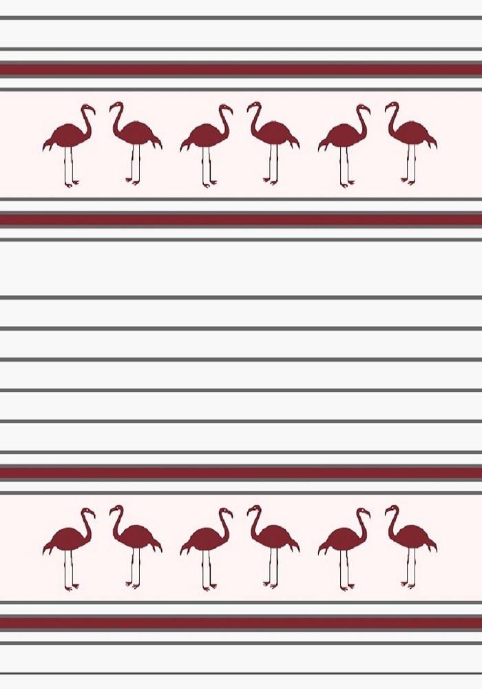 Utěrky Extra savá 50x70 cm Plameňáci, 3 ks