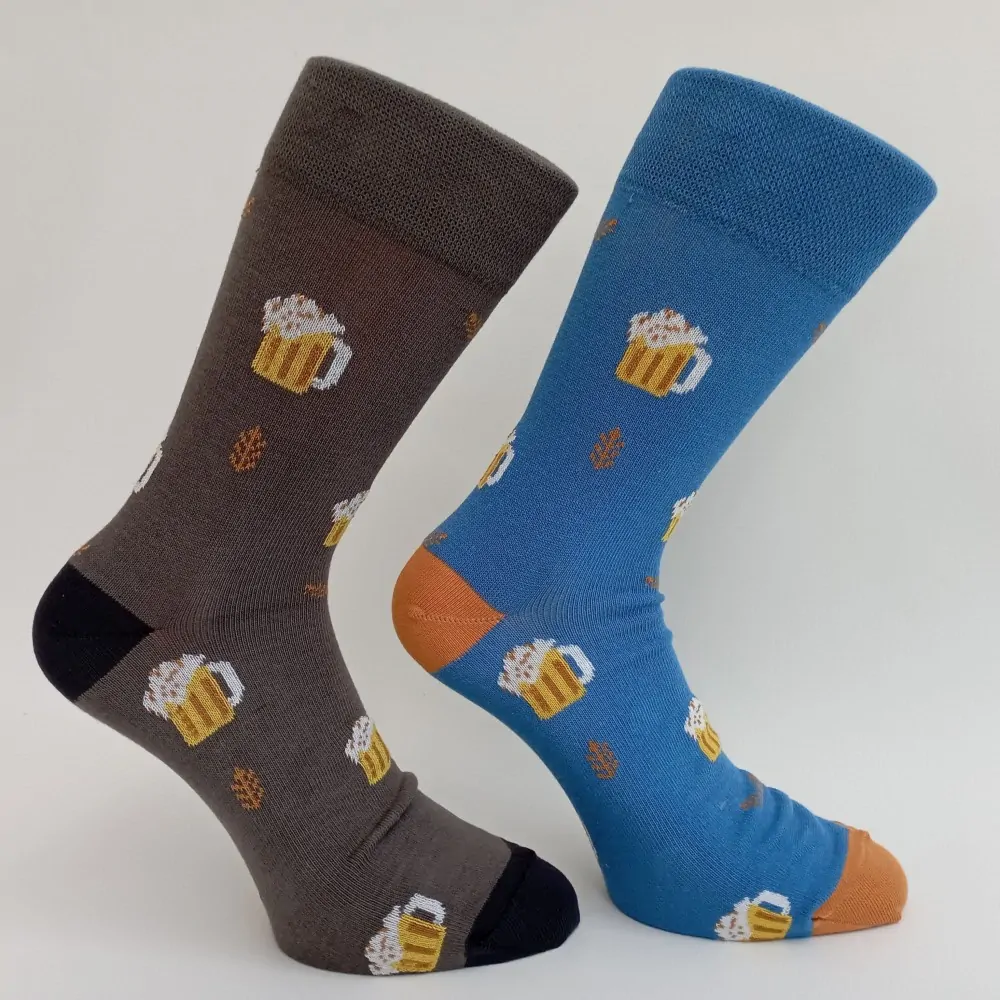 VZOROVANÉ PONOŽKY PIVNICE