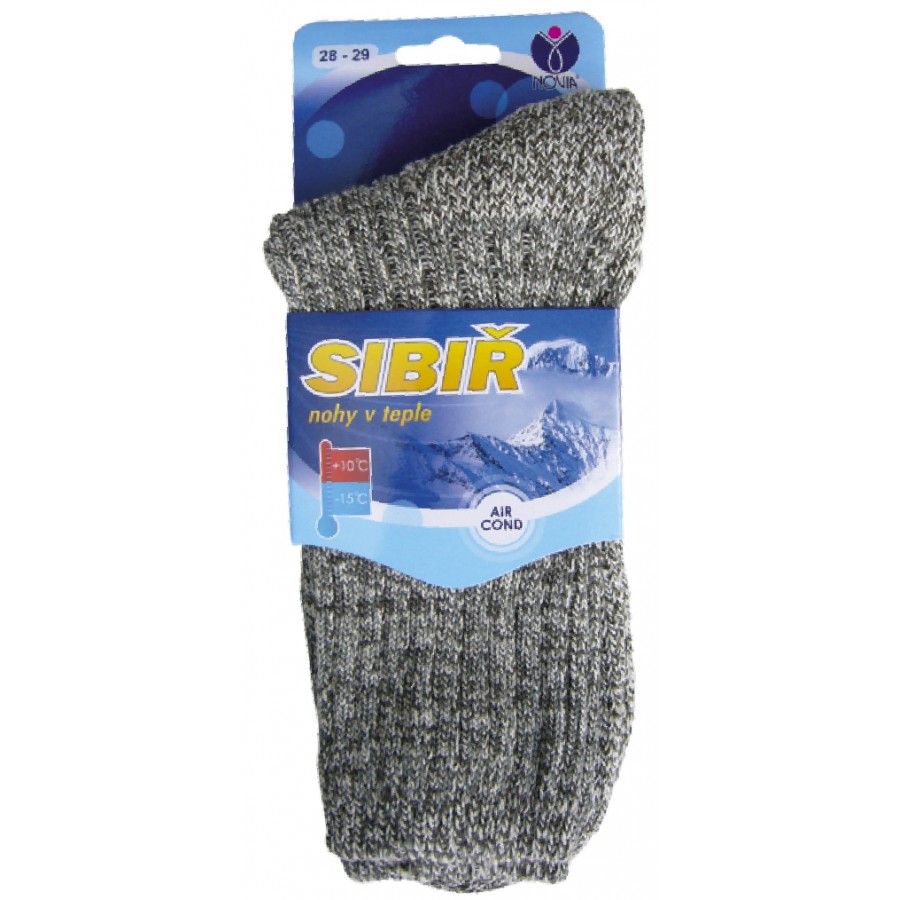 Zimní ponožky Sibiř Klasik 1213