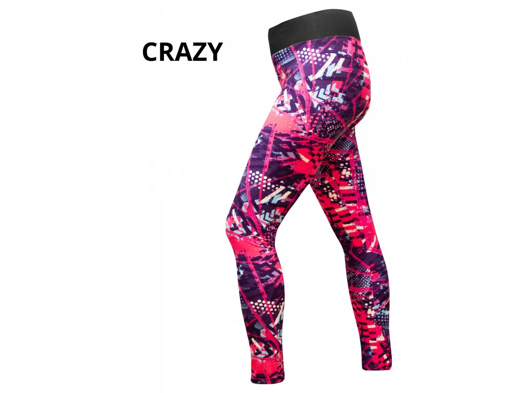 Legíny dámské vzorované 