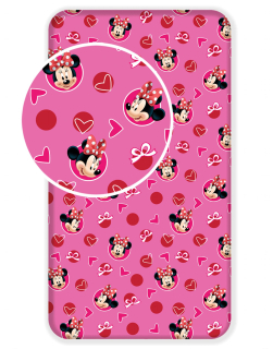 Prostěradlo Minnie Hearts 02
