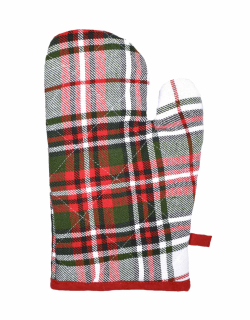 Vánoční kuchyňská chňapka Kostka zelená 20400 1 ks 