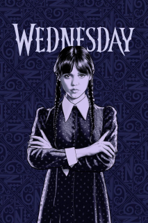 Dětská fleecová deka Wednesday