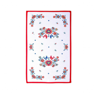 Utěrka Folklor červená 1 ks
