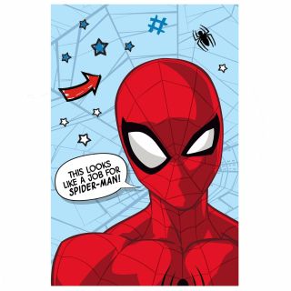 Mikroflanelová deka Spider-Man 100x150 cm