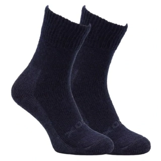 OXSOX Active nadměrné teplé froté vlněné elastické ponožky s jemným svěrem mix2 - 2 páry - 96011X