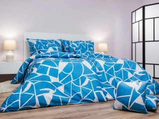 Povlečení bavlna Julius modrý