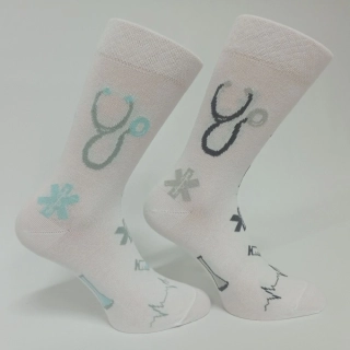 Vzorované ponožky KLINIKA