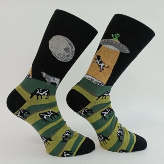 Pánské bavlněné ponožky ALIEN