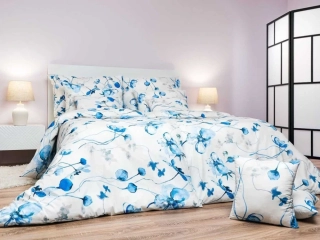 Povlečení bavlna Bloom elegance banán