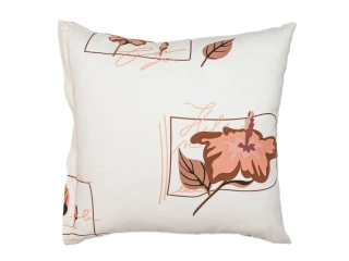 Povlak na polštář bavlna Ibišek banánový