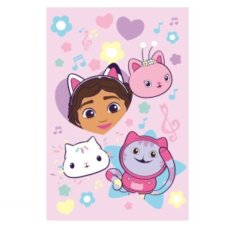 Dětská fleecová deka Gabbys Dollhouse Music