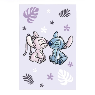 Dětská fleecová deka Lilo a Stitch Purple 100x150 cm