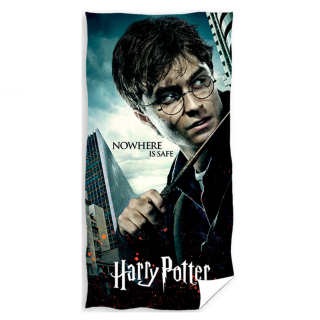 Osuška Harry Potter Nebezpečí číhá všude 70x140 cm