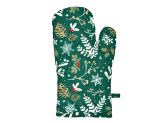 Vánoční kuchyňská chňapka 1 ks Větvičky 25800