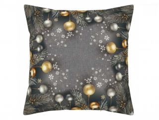 Vánoční povlak Jehličí a baňky