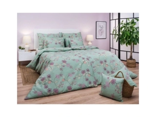 Povlečení krep Klaudie zelená