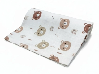 Tetra osuška 90x100 cm Méďa šíp (balení 1 ks)