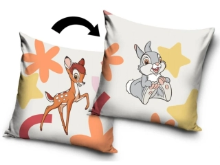 Polštářek Bambi a zajíček Dupík 40x40 cm