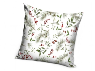 Vánoční povlak Zimní vůně lesa 40x40 cm