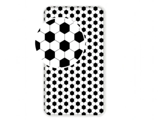 Prostěradlo Fotbal 90x200x25 cm