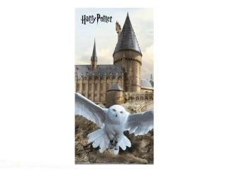 Osuška Harry Potter Hedwig 02 70x140 cm
