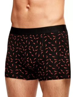 Pánské boxerky BB006/06 černá NOVITI