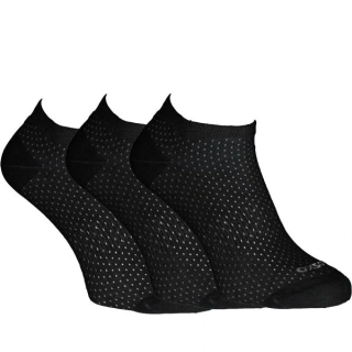 OXSOX Active unisex jednobarevné bavlněné sneaker sportovní ponožky mix3 - 94012 - 3 páry