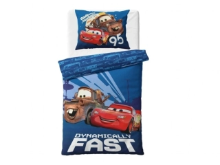 Povlečení Cars 3 Blesk McQueen a Burák