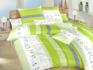 Povlečení bavlna Slezsko zelené