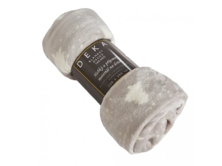 Mikroflanelová deka ŠEDÉ STROMKY