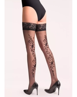 Dámské samodržící punčochy Vera 207 GABRIELLA