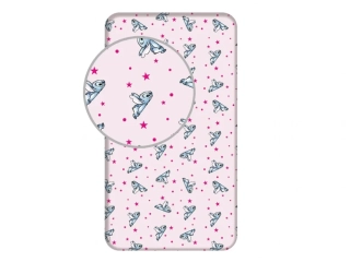 Prostěradlo Lilo and Stitch Pink Stars