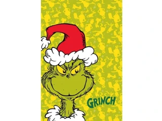 Dětská fleecová deka Grinch
