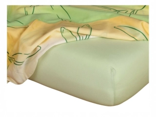 Jersey prostěradlo - hrášková A