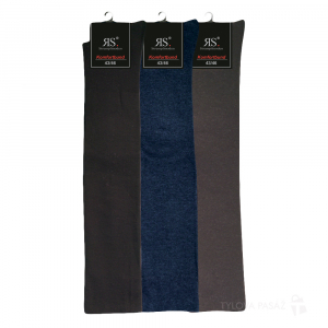 Pánské hladké nadměrné podkolenky RS - 3 páry Kód zboží: 3103017