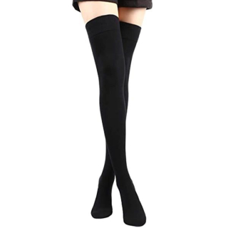 Dámské hladké elastické balvněné nadkolenky RS - 2 páry Kód zboží: 10723