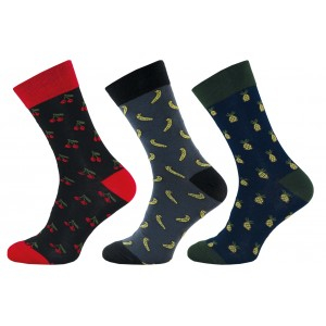 Ponožky Happy Socks vzor 1002 - 3 páry