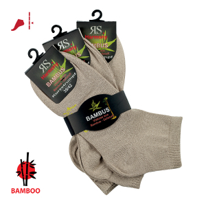 Kvalitní unisex bambusové KOTNÍKOVÉ ponožky RS - 3 páry Kód zboží: 43017