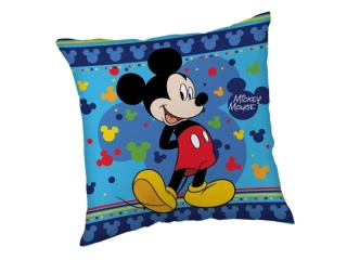 Polštářek Mickey blue 40x40 cm