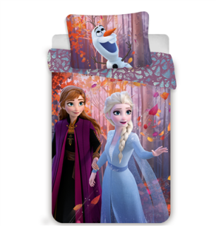 Povlečení Frozen 2 sister purple 