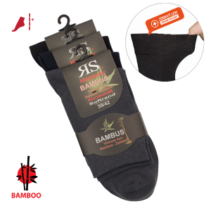Kvalitní zdravotní bambusové ZKRÁCENÉ ponožky RS - 3 páry Kód zboží: 43011