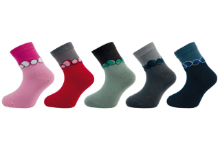 Dětské ponožky lycra bubliny 1503 - balení 10 párů 