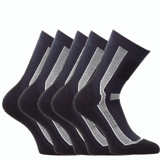 unisex sportovní funkní ponožky OXSOX ANTRACIT - 5 párů Kód zboží: OX5200120_ANTRAC