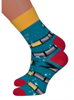 Dámské klasické ponožky 078/017 MORE