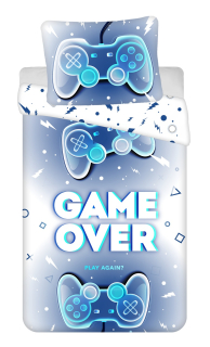 Povlečení fototisk Game over 