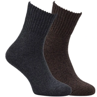 Dámské teplé froté melírované zdravotní ponožky RS mix2 - 2 páry Kód zboží: 12778_mix2