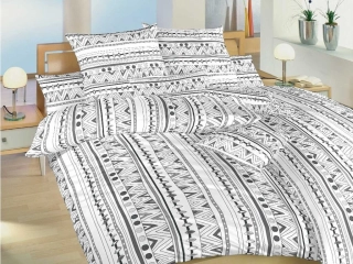 Povlečení bavlna Indián bílý